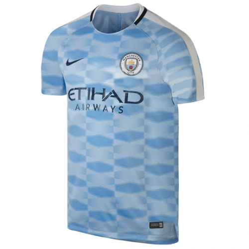 Manchester City Pre-Match Training Shirt 2017/18 Blue